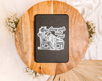 Classy Girls Read Smut Sticker, Book Sticker, Bookish Gift, Smut Gift, Gift for her, Romance Reader, Book Lover Gift, Bookworm Sticker