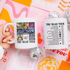 The Maas Tour Book Coffee Mug, SJM Merch, Velaris ACOTAR City of Starlight Cup, Bookish Gifts, Sarah J Maas Merch, Throne of Glass Cup