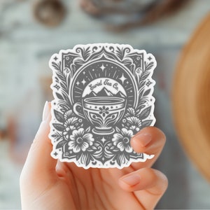 Suriel Tea Co Sticker, ACOTAR Sticker, Book Sticker, Bookish Sticker, ACOTAR Merch, SJM Merch, Book Lover Gifts, Gifts for readers, bookworm