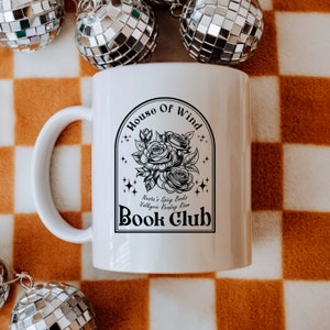 House of Wind Book Club Mug, ACOTAR Cup, A Court of Thorns Mug, ACOTAR Merch, SJM Merch, Book Lover Gift, City of Starlight, Nesta Mug