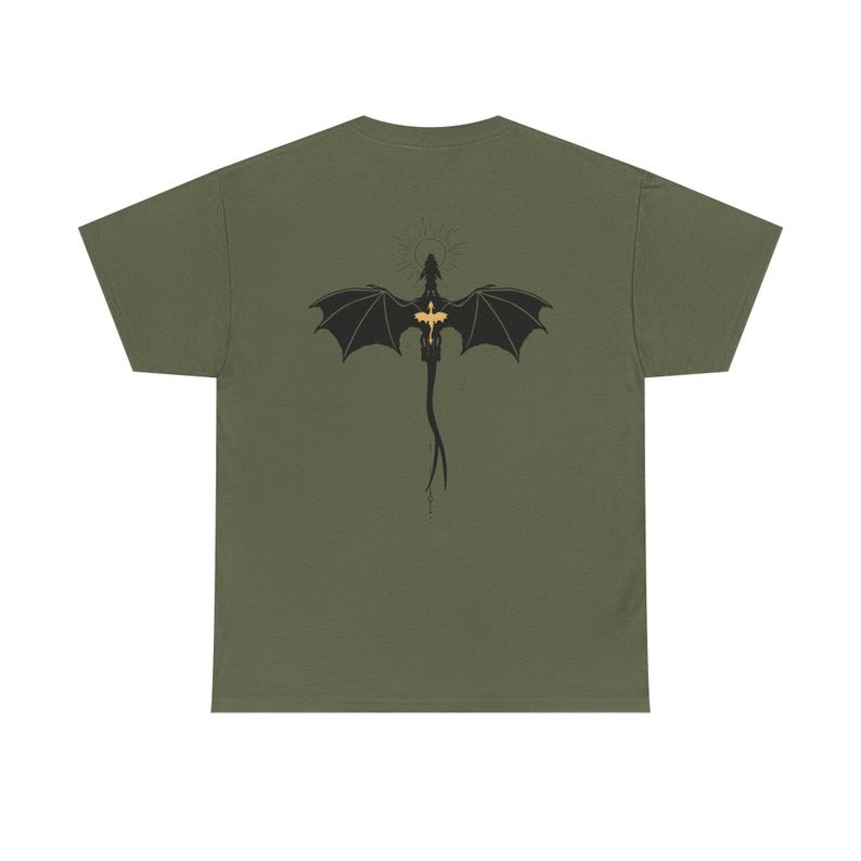 Violent Little Thing Fourth Wing Gildan Shirt, Basgiath War College, Romantasy Reader Gift, Xaden and Violet, Gift for Readers, Book Lover image 12