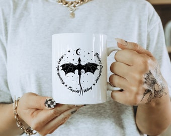 Fourth Wing Dragon Rider Mug: Basgiath War College Cup