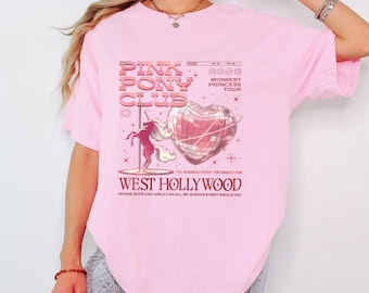 Pink Pony Club Chappell Roan Gildan Shirt, Gift for Music Lover, Music Fan Gift, Shirt for Chappell Roan Fan, Music fan Gift for Her