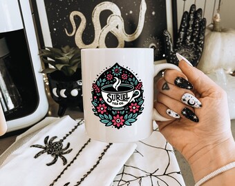 Suriel Tea Co Mug, ACOTAR Mug, ACOTAR Merch, SJM Merch, Sarah J Maas Cup, Velaris, Book Mug, Book Lover Gift, Gift for readers, her, friend
