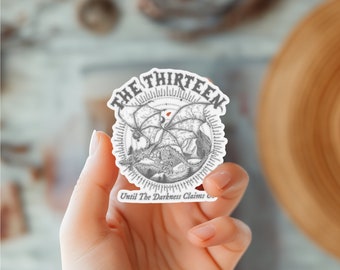 The Thirteen Book Sticker, Throne of Glass Sticker, Bookish Sticker, SJM Merch, Book Lover Gift, Gift for her, Reader Sticker