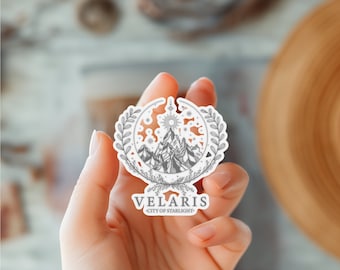 Velaris Sticker, City of Starlight, ACOTAR sticker, ACOTAR merch, Bookish Stickers, Gift for readers, Feyre