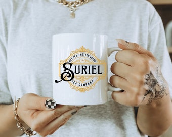 Suriel Tea Company Mug: ACOTAR Inspired SJM Merch