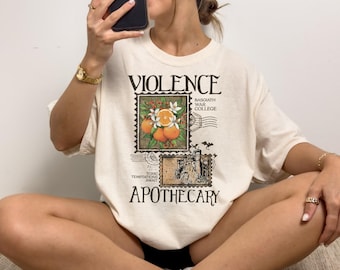 Fourth Wing Shirt, Basgiath War College Merch, Violet Sorrengail Apothecary Gildan Shirt, Rebecca Yarros Merch, Bookish Shirt, Bookworm