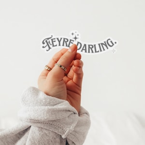 Feyre Darling Quote Sticker, Rhysand and Feyre, ACOTAR Sticker, ACOTAR Merch, SJM Merch, Book lover gifts, gift for acotar lover, bookworm