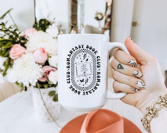 Romantasy Book Club Mug: Gift for Romance Readers