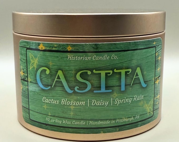 Casita–Encanto Inspired 10 oz. Soy Wax Scented Candle