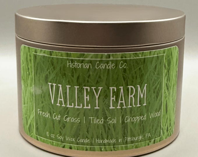 Valley Farm–Stardew Valley Inspired 10 oz. Soy Wax Scented Candle