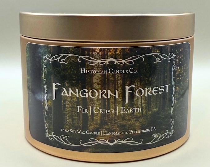 Fangorn Forest–Lord of the Rings Inspired 10 oz. Soy Wax Scented Candle