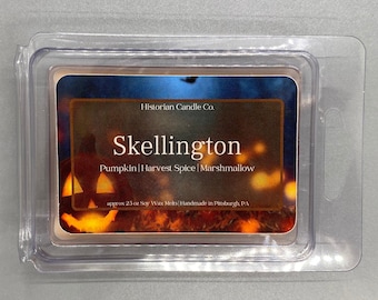 Skellington–The Nightmare Before Christmas Inspired approx. 2.5 oz. Scented Soy Wax Melts