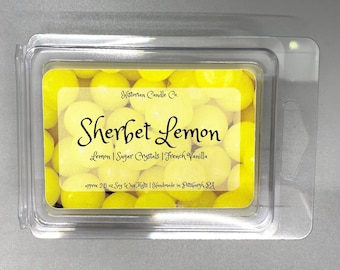 Sherbet Lemon–Harry Potter Inspired approx. 2.5 oz. Scented Soy Wax Melts