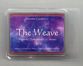The Weave–Dungeons and Dragons/Baldur's Gate 3 Inspired approx. 2.5 oz. Soy Wax Melts