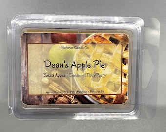 Dean’s Apple Pie–Supernatural Inspired approx. 2.5 oz. Scented Soy Wax Melts
