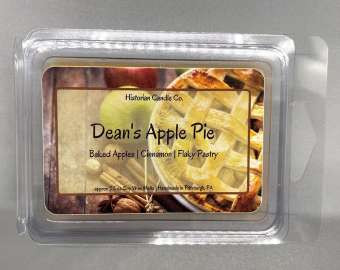 Dean’s Apple Pie–Supernatural Inspired approx. 2.5 oz. Scented Soy Wax Melts