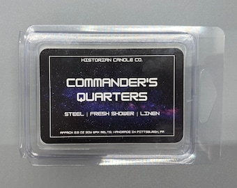 Commander's Quarters–Mass Effect Inspired approx. 2.5 oz. Scented Soy Wax Melts