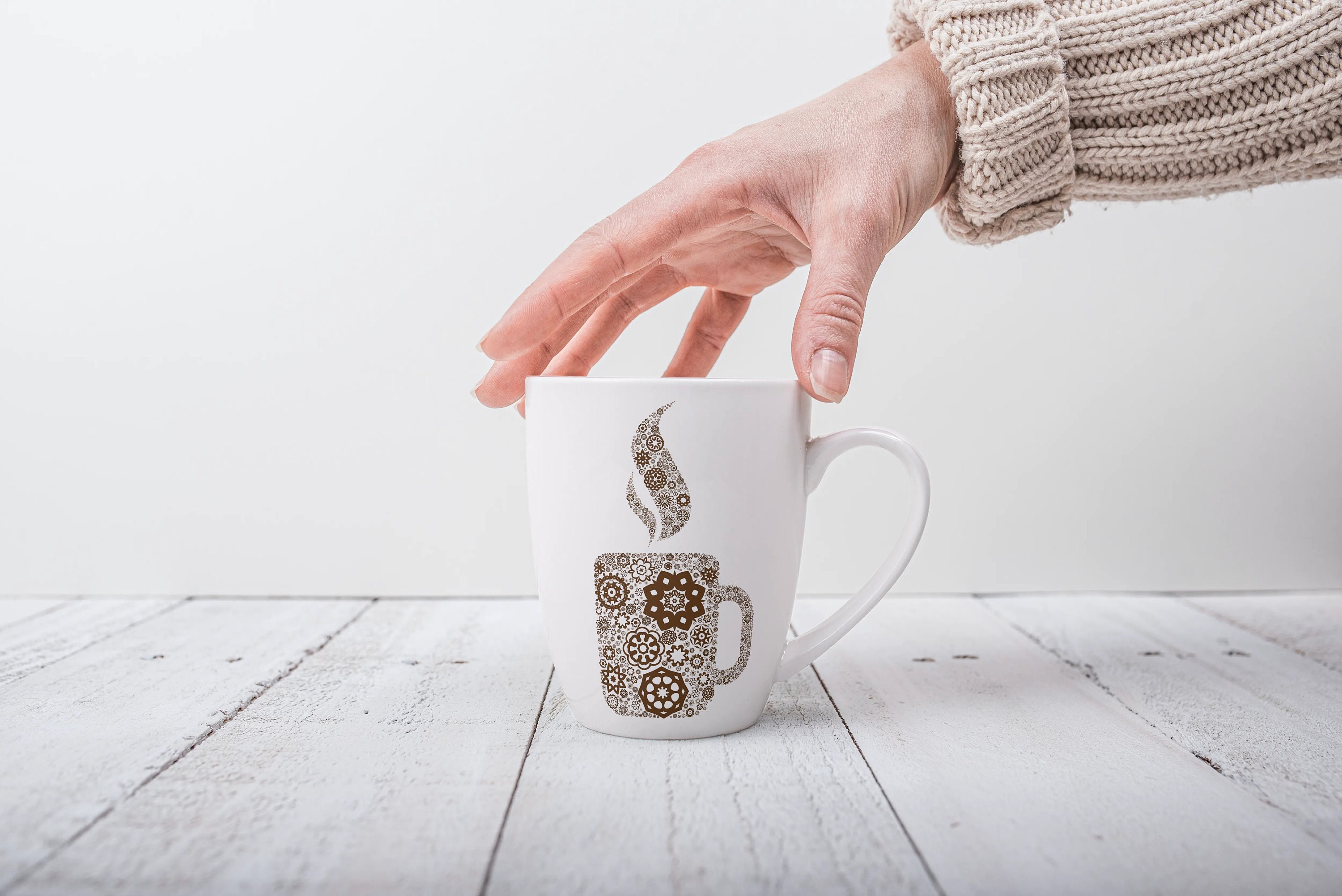 Free Free 229 Coffee Mandala Svg SVG PNG EPS DXF File
