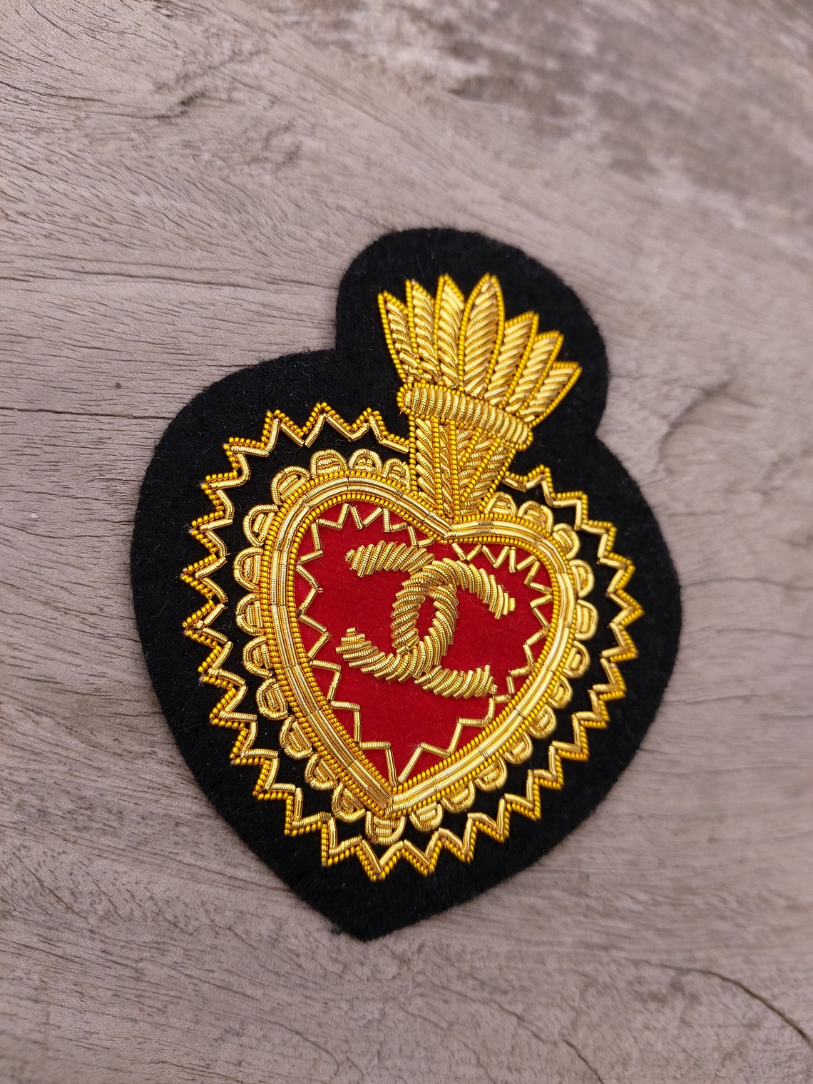 Completely Hand Embroidered Blazer Badge/ Patch Handmade On Etsy