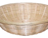 Round Wicker Basket For Displays, Gifts, Hampers 30x7cm
