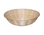 Round Wicker Basket For Displays, Gifts, Hampers 25x7cm