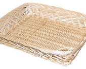 Rectangular Wicker Basket For Displays, Gifts, Hampers 35x30x7cm