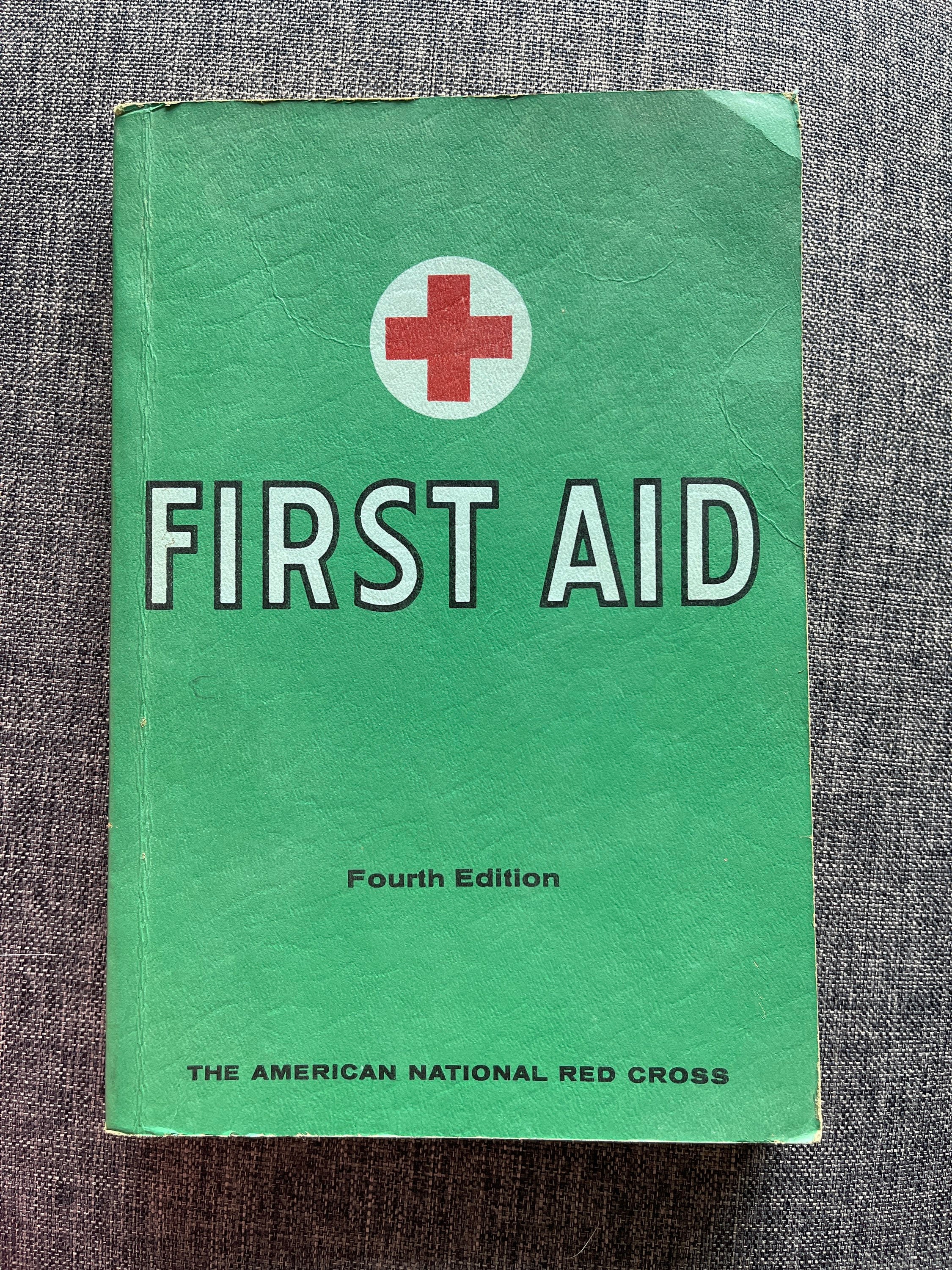 First aid book by the American national Red Cross Fourth Etsy