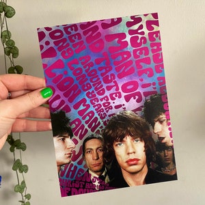 A5 Rolling Stones Print