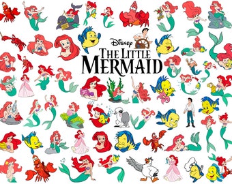 Free Free 187 Little Mermaid Svg Etsy SVG PNG EPS DXF File
