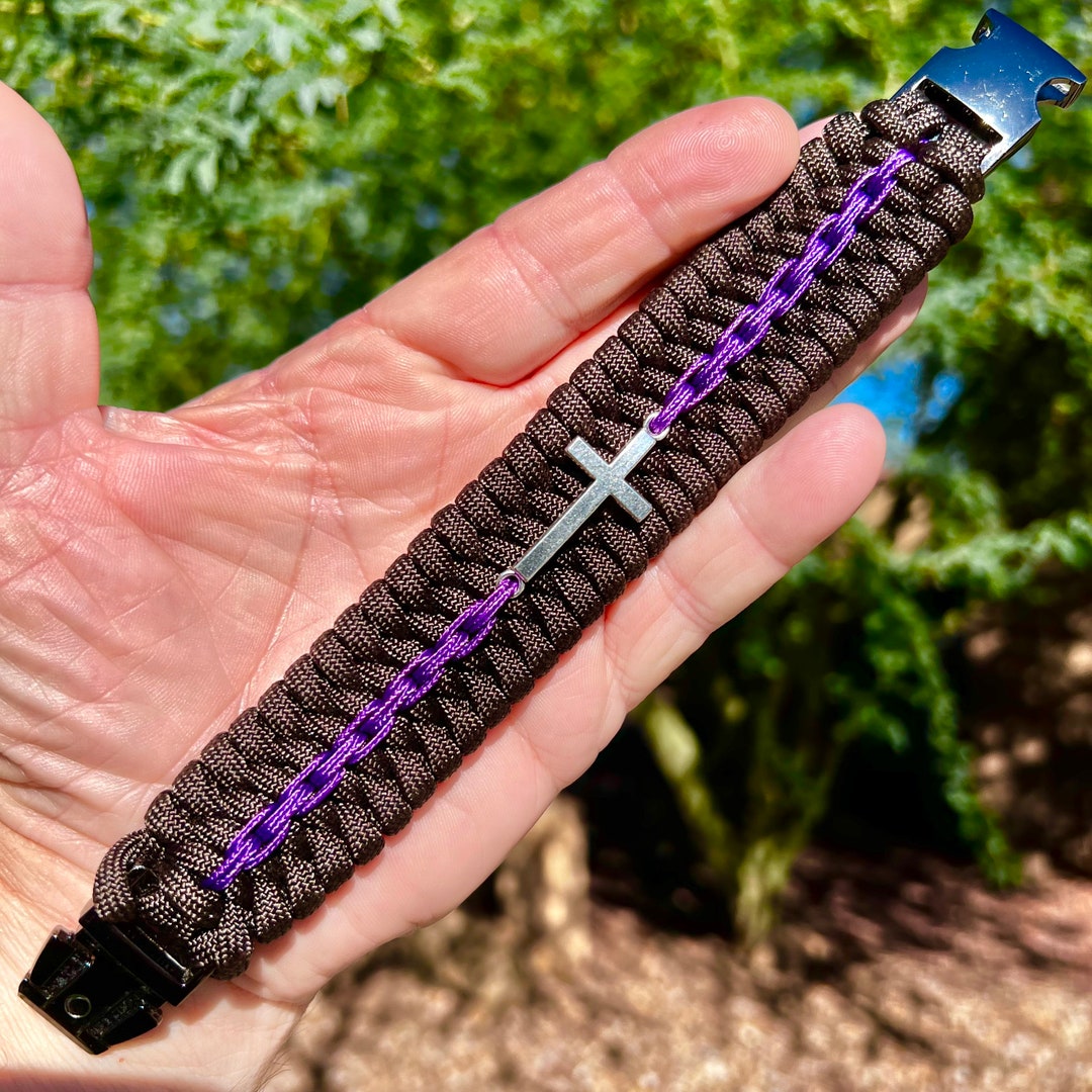 Christian Bracelet, Paracord Bracelet, Faith Jewelry, Christian Faith