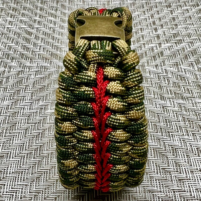 USMC Paracord Bracelet. Custom Handmade to Fit Your Exact Etsy