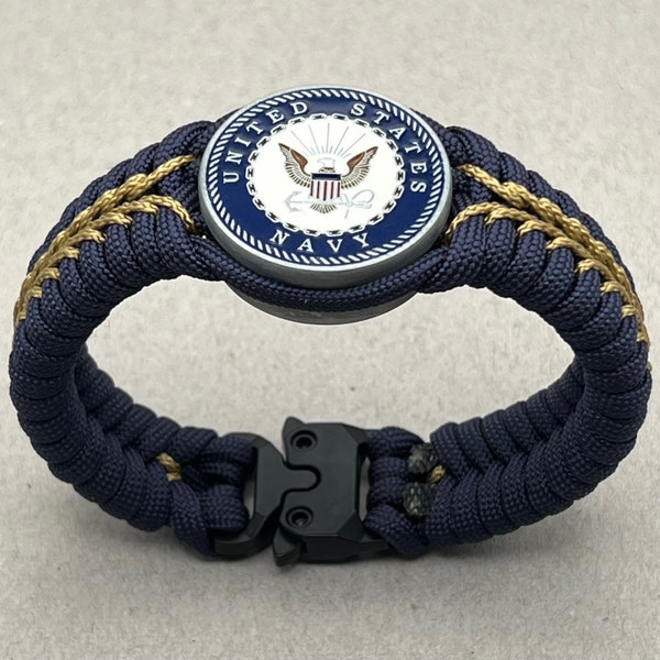 US Navy bracelet, Navy jewelry, United States Navy, veteran gift, gift for sailor retirement, military jewelry, Navy Mom Dad Wife