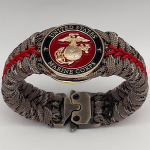 USMC Geschenk: Personalisiertes Custom Marine Corps Medaillon - Semper Fi