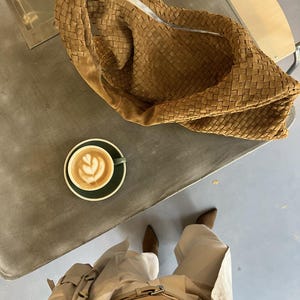 large suede bag,
hand woven bag,
casual leather bag,
classic color bag,
custom shoulder bag,
genuine leather bag,
golden hobo bag,
Sardine bag,
woman working bag,
shoulder bag,
suede slouchy bag,
girlfriend gift,
birthday gift,