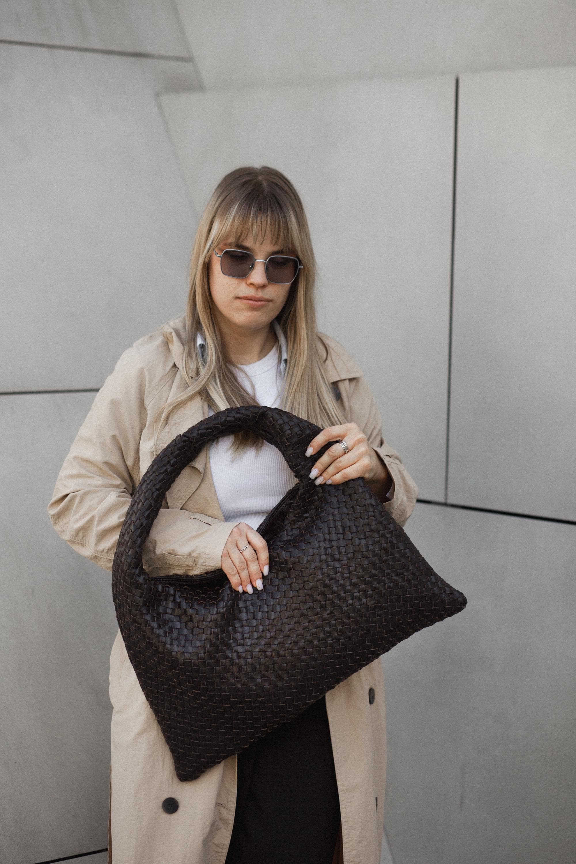 Brown Woven Bag - Etsy display picture 1