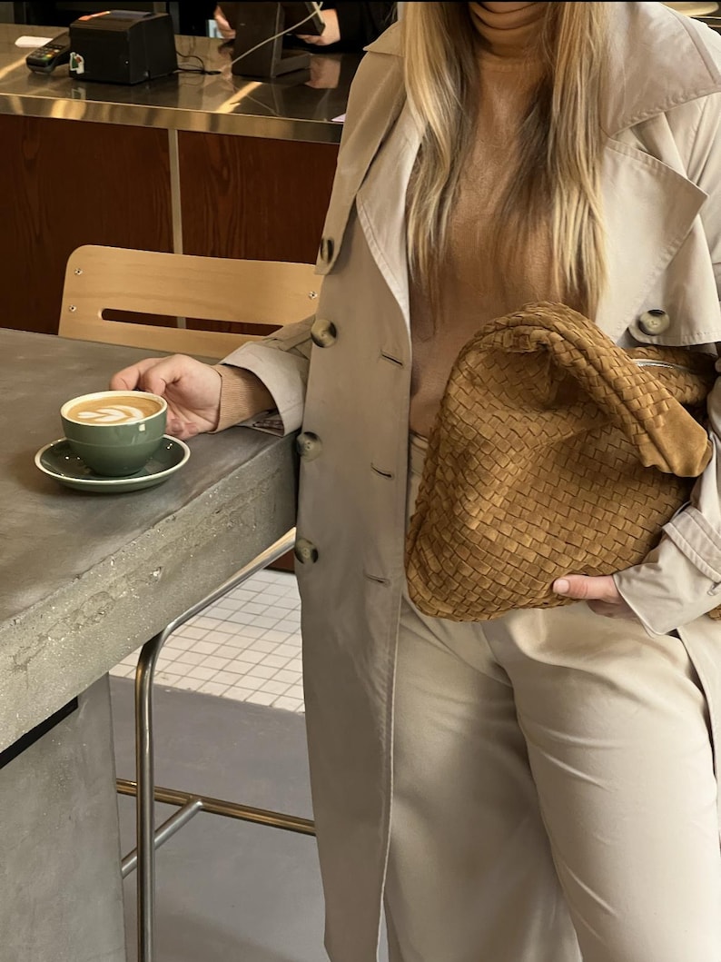 large suede bag,
hand woven bag,
casual leather bag,
classic color bag,
custom shoulder bag,
genuine leather bag,
golden hobo bag,
Sardine bag,
woman working bag,
shoulder bag,
suede slouchy bag,
girlfriend gift,
birthday gift,