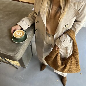 large suede bag,
hand woven bag,
casual leather bag,
classic color bag,
custom shoulder bag,
genuine leather bag,
golden hobo bag,
Sardine bag,
woman working bag,
shoulder bag,
suede slouchy bag,
girlfriend gift,
birthday gift,