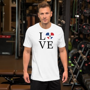 Dominican Republic, I Love the Dominican Republic T-shirt, Dominican Love shirt, Gift for fellow Dominicans, Family Gift