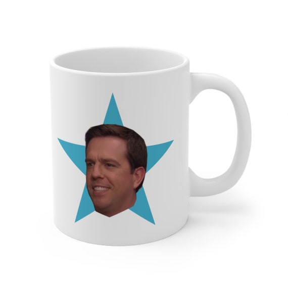 The Office Gifts, The Office Mug, Michael Scott Office Star Mug, the office  face mug, photo mug, custom photo mug, star