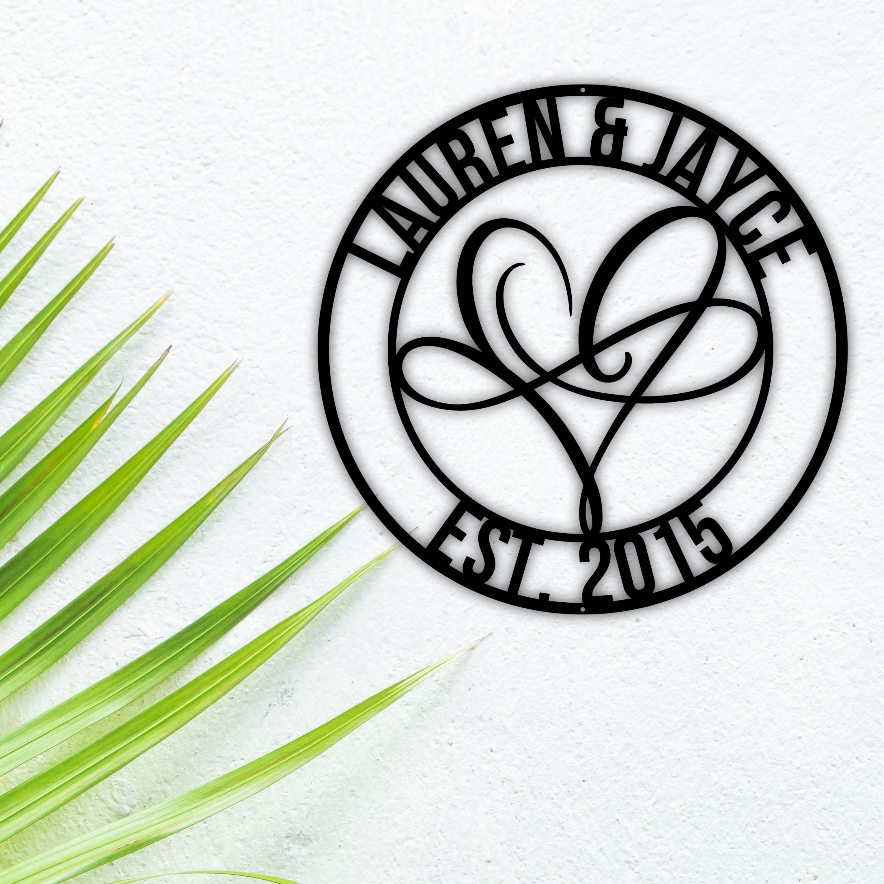 Personalized Metal Infinity Signanniversary Giftnewly Etsy