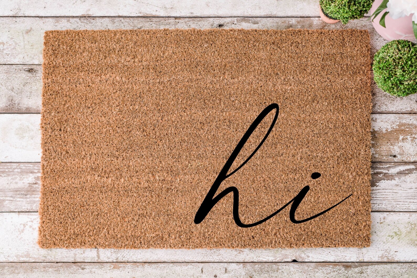 Hi Doormathi Doormatshi Home Door Etsy