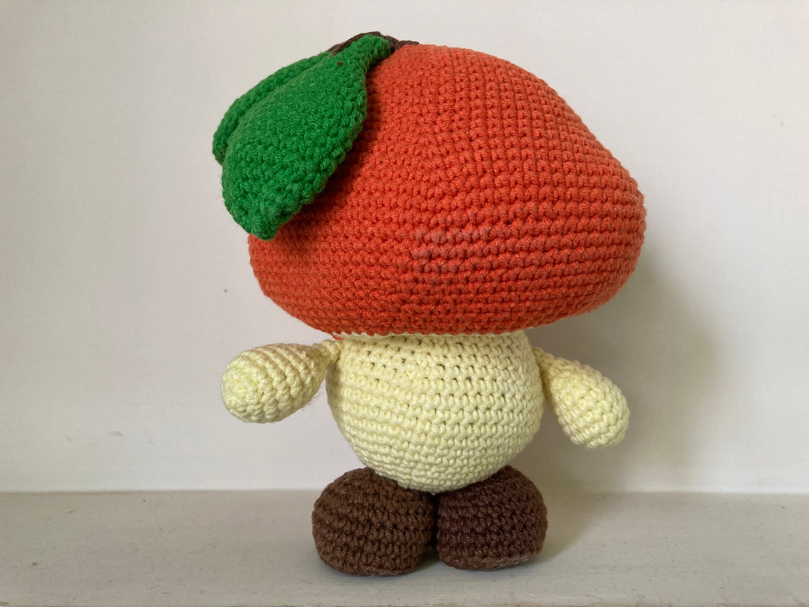 Mushroom decoration toy Knitted mushroom toy - Etsy
