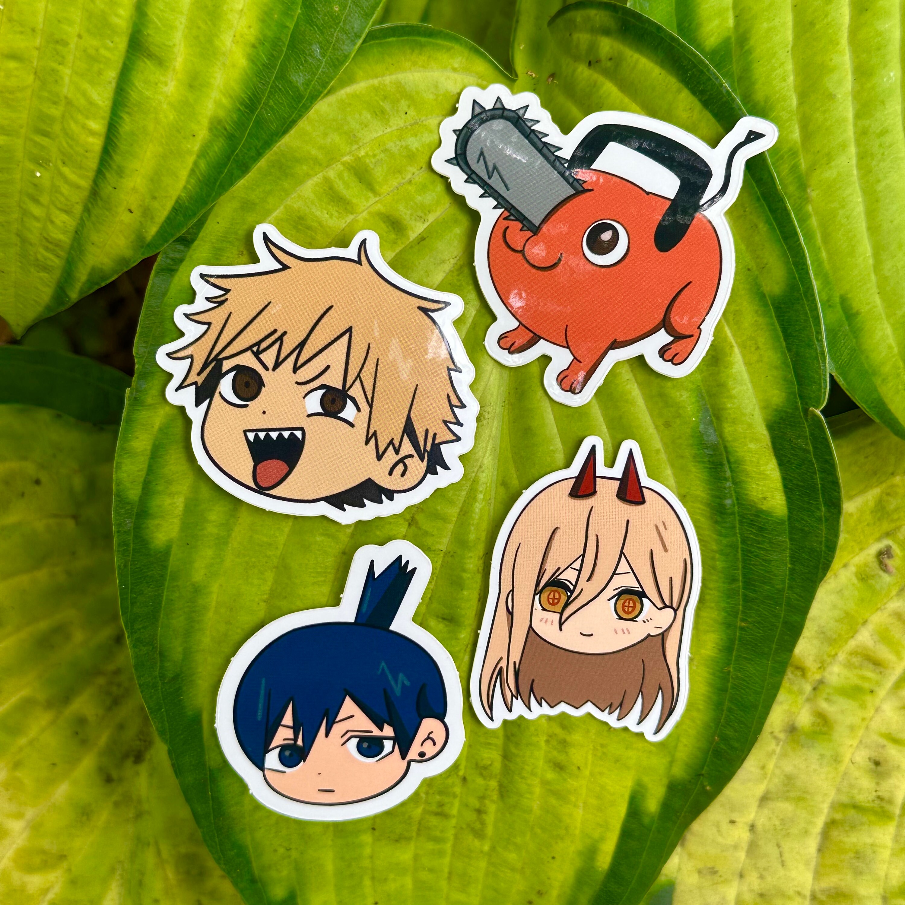 Chainsaw Man Sticker Set - Etsy