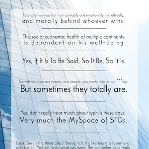 Succession Quotes Poster Digital Download