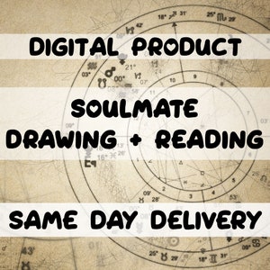 Soulmate Reading, Soulmate Drawing, Psychic Reading, Love Reading + Drawing