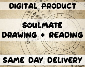 Soulmate Psychic Reading and Detailed Drawing (Digital Product)