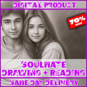 Psychic reading, Soulmate Reading + Drawing, Love Reading, I will draw your Soulmate, Future Soulmate Drawing, Love Drawing, Future Husband