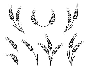 Download Wheat Svg Etsy